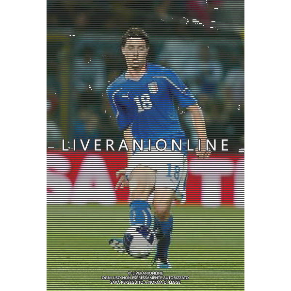 MODENA 03/06/2011 - ITALIA VS ESTONIA - QUALIFICAZIONI CAMPIONATI EUROPEI 2012 - NELLA FOTO: RICCARDO MONTOLIVO - FOTO FRANCESCA SOLI / AGENZIA ALDO LIVERANI