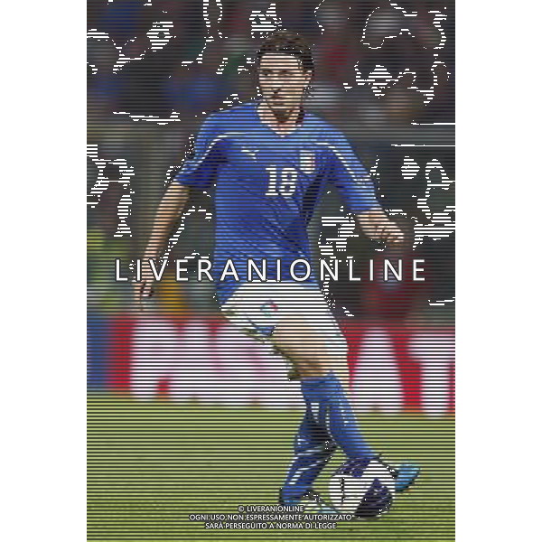 MODENA 03/06/2011 - ITALIA VS ESTONIA - QUALIFICAZIONI CAMPIONATI EUROPEI 2012 - NELLA FOTO: RICCARDO MONTOLIVO - FOTO FRANCESCA SOLI / AGENZIA ALDO LIVERANI