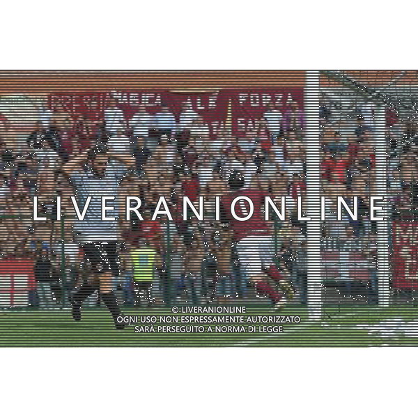 Campionato Lega PRO 1Á Divisione girone A Playoff - Semifinale di ritorno Alessandria 5-06-2011 Alessandria - Salernitana nella foto: Martini (Alessandria) deluso dopo aver sprecato una buona occasione sullo 0 a 0 foto Garavaglia - ag. Aldo Liverani sas