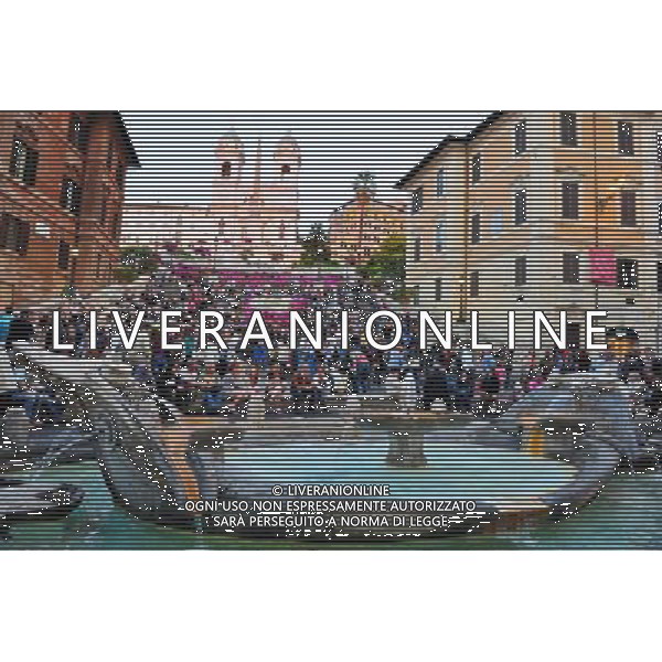 The Spanish Steps, Rome. Photo by NEWSCOM OUT AG ALDO LIVERANI S A S