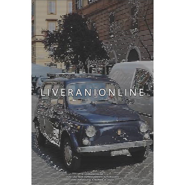 Fiat 600, the famous Italian automaker symbol of a modern city car. Photo by NEWSCOM OUT AG ALDO LIVERANI S A S