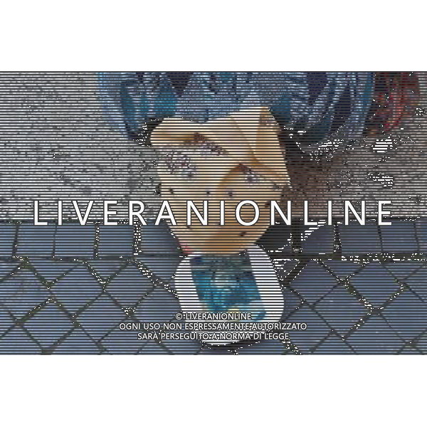 Beggar in the Vaticnan city. Photo by NEWSCOM OUT AG ALDO LIVERANI S A S