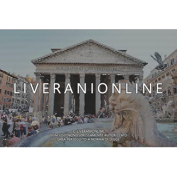 The Pantheon, Rome. Photo by NEWSCOM OUT AG ALDO LIVERANI S A S