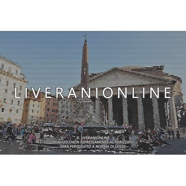 The Pantheon, Rome. Photo by NEWSCOM OUT AG ALDO LIVERANI S A S