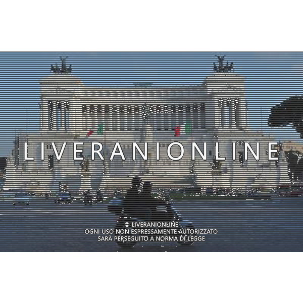 Monument of Vittorio Emanuele II. Photo by NEWSCOM OUT AG ALDO LIVERANI S A S