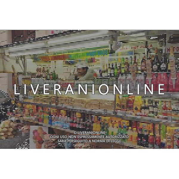 Italian food stands. Photo by NEWSCOM OUT AG ALDO LIVERANI S A S