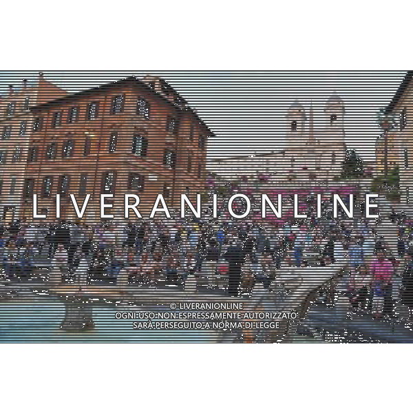 The Spanish Steps, Rome. Photo by NEWSCOM OUT AG ALDO LIVERANI S A S