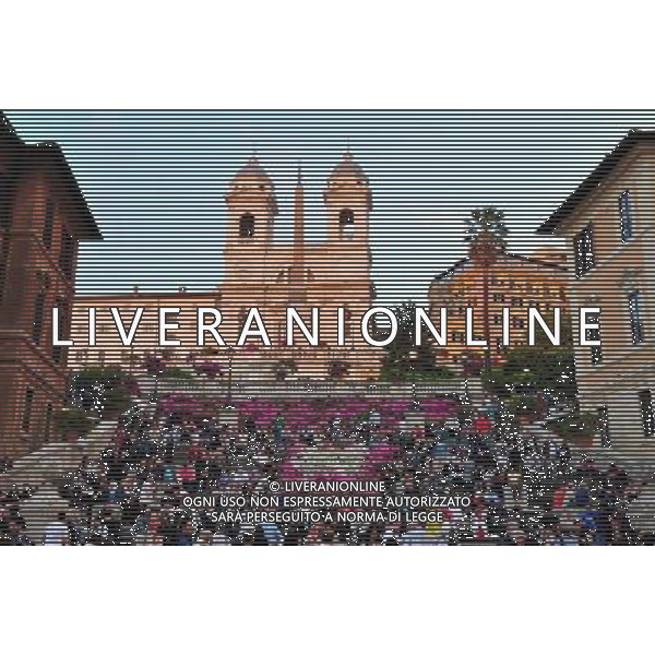 The Spanish Steps, Rome. Photo by NEWSCOM OUT AG ALDO LIVERANI S A S