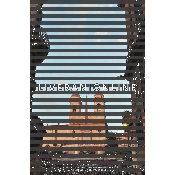 The Spanish Steps, Rome. Photo by NEWSCOM OUT AG ALDO LIVERANI S A S