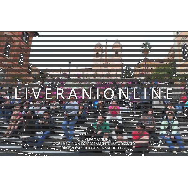 The Spanish Steps, Rome. Photo by NEWSCOM OUT AG ALDO LIVERANI S A S