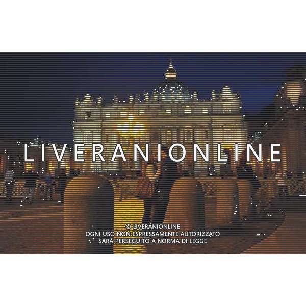 The view of Saint Peter\'s Basilica from the Saint Peter\'s Square, Vatican city, Rome. Photo by NEWSCOM OUT AG ALDO LIVERANI S A S