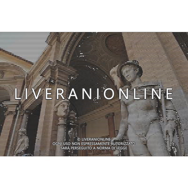 Artwork at the Vatican Museums. Photo by NEWSCOM OUT AG ALDO LIVERANI S A S