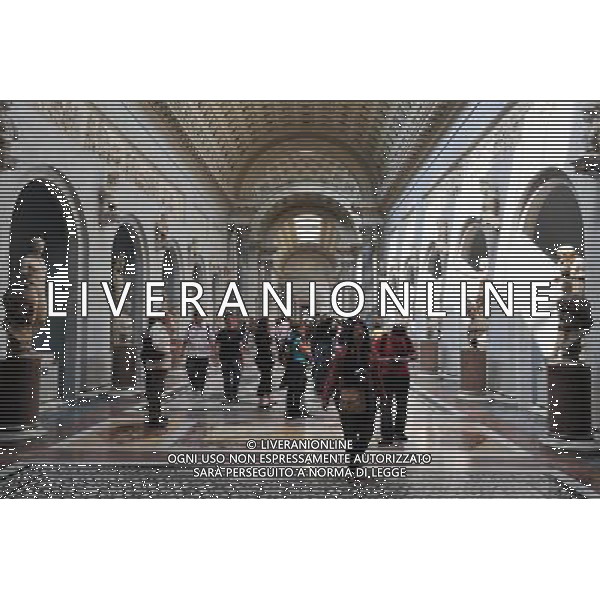 Artwork at the Vatican Museums. Photo by NEWSCOM OUT AG ALDO LIVERANI S A S