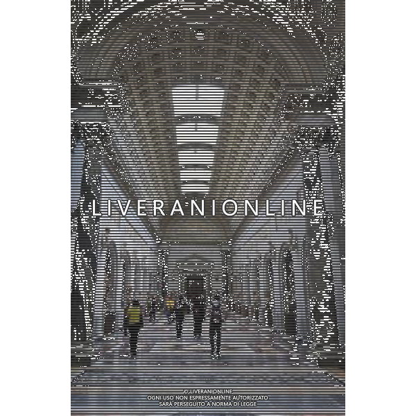 Artwork at the Vatican Museums. Photo by NEWSCOM OUT AG ALDO LIVERANI S A S