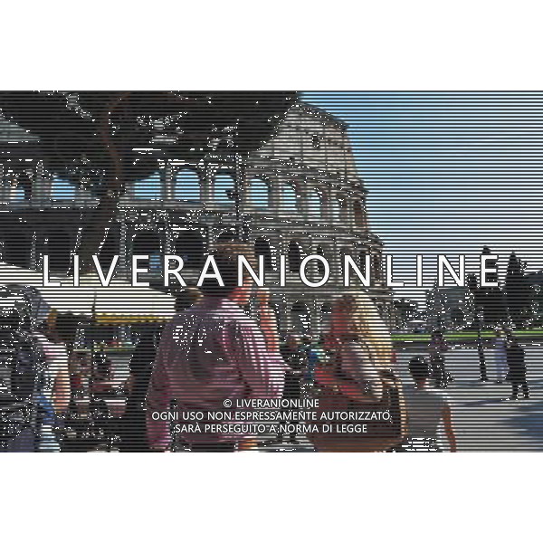 The Colosseum iselliptical amphitheatre, Rom. Photo by NEWSCOM OUT AG ALDO LIVERANI S A S