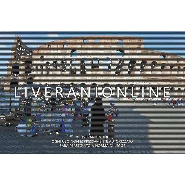 The Colosseum iselliptical amphitheatre, Rom. Photo by NEWSCOM OUT AG ALDO LIVERANI S A S