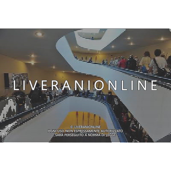 Visitors at the Vatican Museums. Photo by NEWSCOM OUT AG ALDO LIVERANI S A S