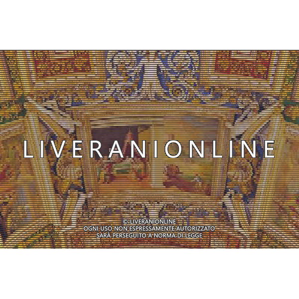 Artwork at the Vatican Museums. Photo by NEWSCOM OUT AG ALDO LIVERANI S A S