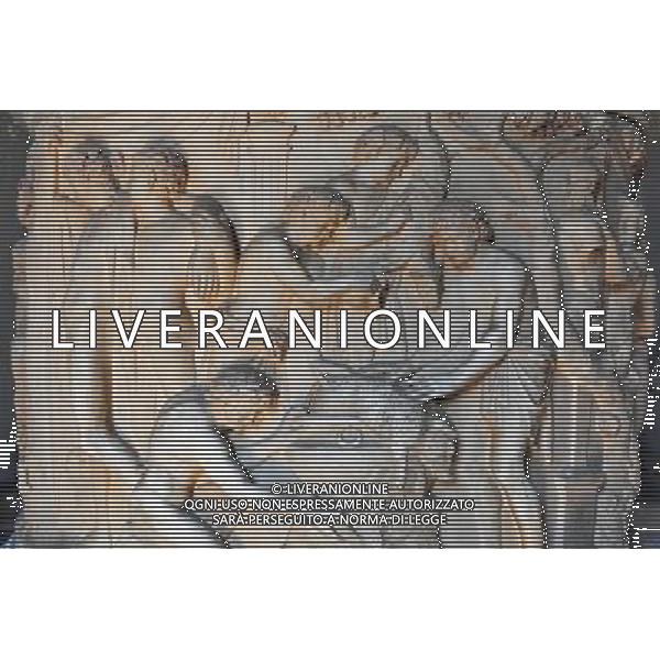 Artwork at the Vatican Museums. Photo by NEWSCOM OUT AG ALDO LIVERANI S A S