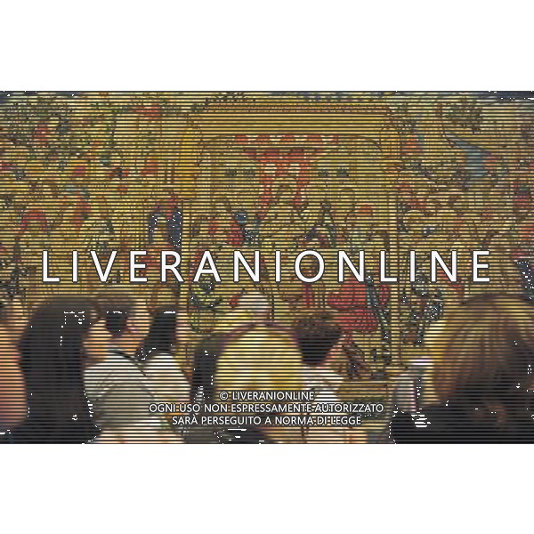 Artwork at the Vatican Museums. Photo by NEWSCOM OUT AG ALDO LIVERANI S A S