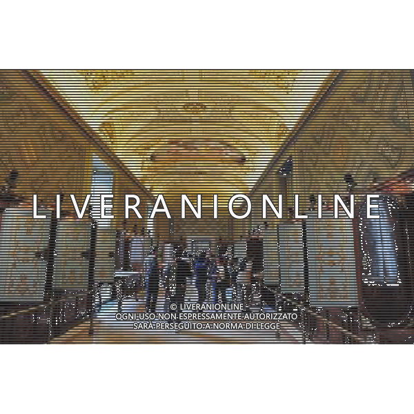Artwork at the Vatican Museums. Photo by NEWSCOM OUT AG ALDO LIVERANI S A S
