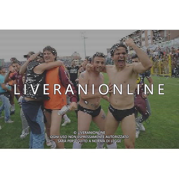 Campionato Lega PRO 1Á Divisione girone A Playoff - Semifinale di ritorno Alessandria 5-06-2011 Alessandria - Salernitana nella foto:esultanza Salernitana foto Garavaglia - ag. Aldo Liverani sas