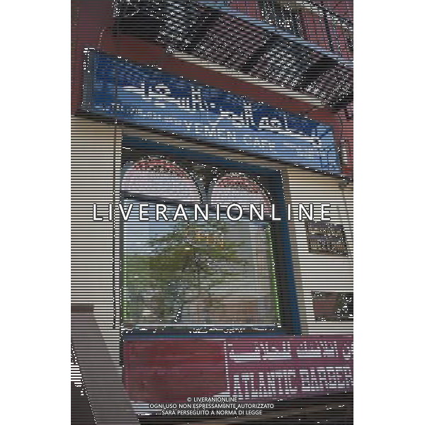 The Yemen Cafe on Atlantic Avenue in Brooklyn in New York is seen on Monday, May 30, 2011. This section of Atlantic Avenue just off of Court Street has been home to a number of various middle-eastern restaurants and businesses for over 40 years. ©photoshot/Agenzia Aldo Liverani Sas - ITALY ONLY - Gli abitanti e Turisti a New York affollano la citta\' nell\'inizio non ufficiale dell\'estate