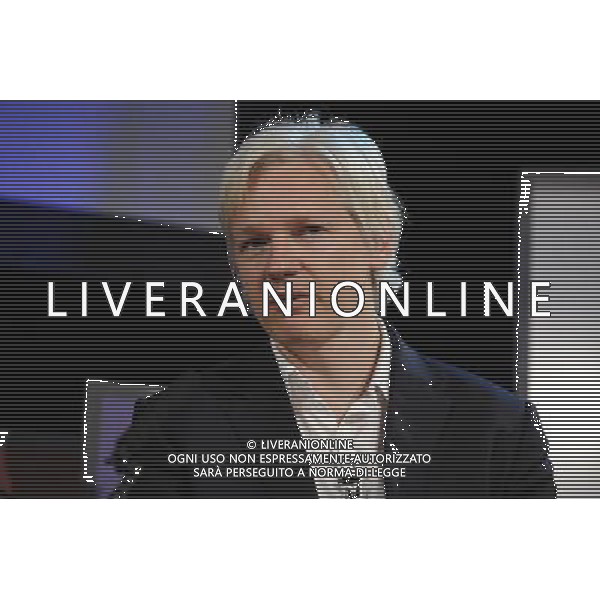 Wiki Leaks founder Julian Assange talks at the Hay On Wye Festival 2011 - Festival della Letteratura \' Hay On Wye \' AG. ALDO LIVERANI SAS ITALY ONLY *** Local Caption *** .