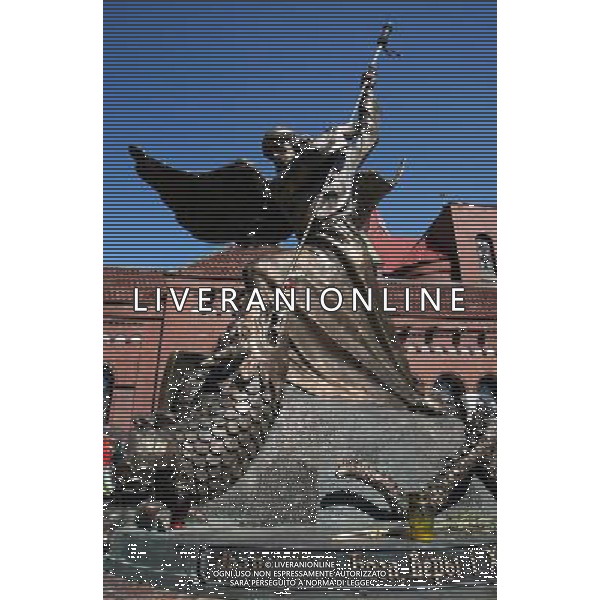 MINSK 03.06.2011 STOLICA BIALORUS --- CAPITOL CITY OF BELARUS KOSCIOL SW. SZYMONA I SW HELENY --- CHURCH OF SAINTS SIMON AND HELENA FOT. PIOTR KUCZA/NEWSPIX.PL --- Newspix.pl *** Local Caption *** www.newspix.pl mail us: info@newspix.pl call us: 0048 022 23 22 222 --- Polish Picture Agency by Ringier Axel Springer Poland