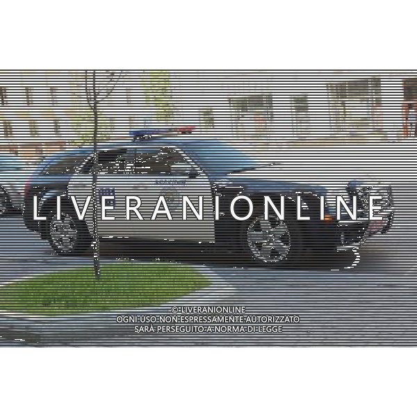 MINSK 03.06.2011 STOLICA BIALORUS --- CAPITOL CITY OF BELARUS AUTO MILICJA --- MILITIA CAR FOT. PIOTR KUCZA/NEWSPIX.PL --- Newspix.pl *** Local Caption *** www.newspix.pl mail us: info@newspix.pl call us: 0048 022 23 22 222 --- Polish Picture Agency by Ringier Axel Springer Poland