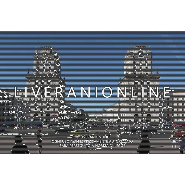 MINSK 03.06.2011 STOLICA BIALORUS --- CAPITOL CITY OF BELARUS PLAC PRZYDWORCOWY WROTA MIASTA --- STATION SQUARE CITY GATE FOT. PIOTR KUCZA/NEWSPIX.PL --- Newspix.pl *** Local Caption *** www.newspix.pl mail us: info@newspix.pl call us: 0048 022 23 22 222 --- Polish Picture Agency by Ringier Axel Springer Poland