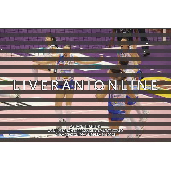 Campionato Findomestic Volley Cup Pallavolo Femminile Gara 5 Finale Scudetto Milano 06-06-2011 MC Carnaghi Villa Cortese - Norda Foppapedretti Bergamo nella foto: esultanza della Nucu per Bergamo ©Garavaglia - Agenzia Aldo Liverani Sas