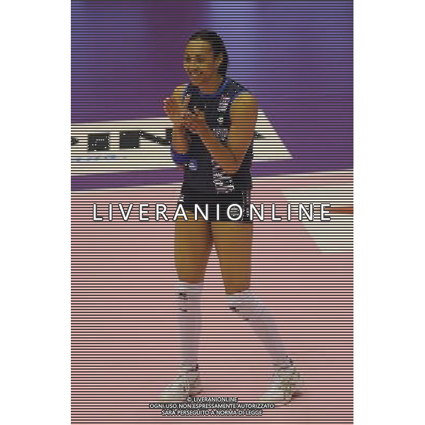 Campionato Findomestic Volley Cup Pallavolo Femminile Gara 5 Finale Scudetto Milano 6-06-2011 MC Carnaghi Villa Cortese - Norda Foppapedretti Bergamo nella foto: Aurea Cruz (Villa Cortese) foto Roberto Garavaglia - ag. Aldo Liverani sas