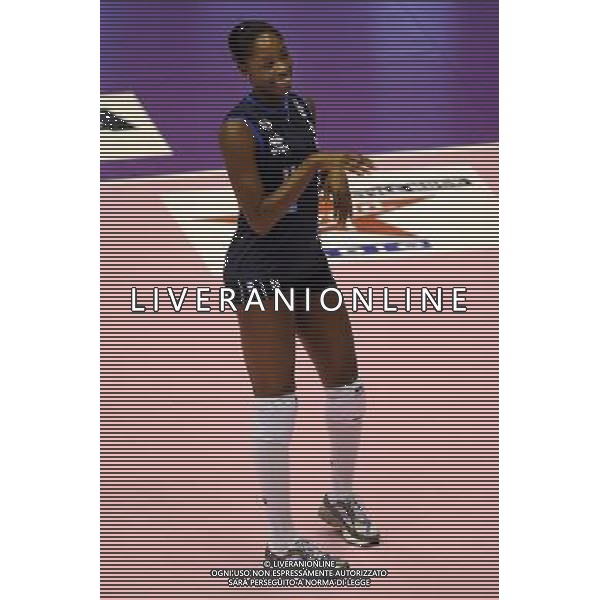 Campionato Findomestic Volley Cup Pallavolo Femminile Gara 5 Finale Scudetto Milano 6-06-2011 MC Carnaghi Villa Cortese - Norda Foppapedretti Bergamo nella foto: Megan Hodge (Villa Cortese) foto Roberto Garavaglia - ag. Aldo Liverani sas