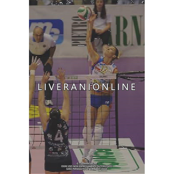Campionato Findomestic Volley Cup Pallavolo Femminile Gara 5 Finale Scudetto Milano 6-06-2011 MC Carnaghi Villa Cortese - Norda Foppapedretti Bergamo nella foto: Francesca Piccinini (Bergamo) foto Roberto Garavaglia - ag. Aldo Liverani sas