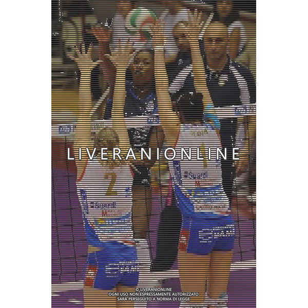 Campionato Findomestic Volley Cup Pallavolo Femminile Gara 5 Finale Scudetto Milano 6-06-2011 MC Carnaghi Villa Cortese - Norda Foppapedretti Bergamo nella foto: Megan Hodge (Villa Cortese) foto Roberto Garavaglia - ag. Aldo Liverani sas