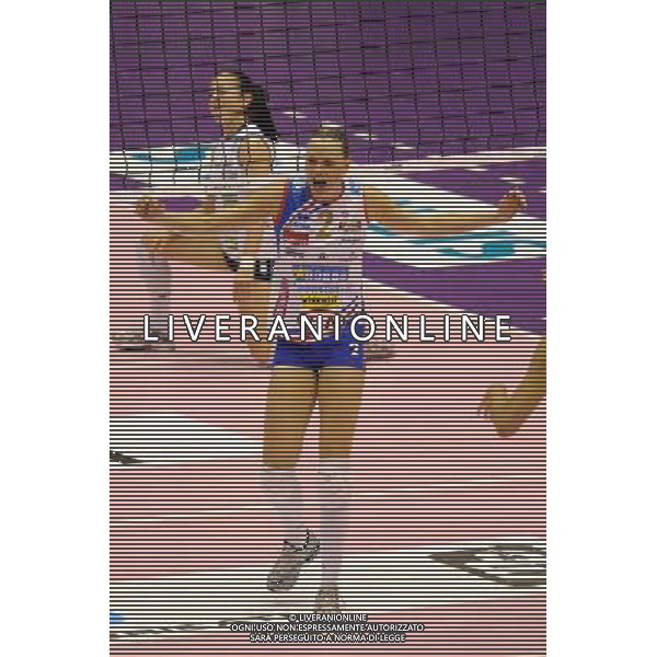 Campionato Findomestic Volley Cup Pallavolo Femminile Gara 5 Finale Scudetto Milano 6-06-2011 MC Carnaghi Villa Cortese - Norda Foppapedretti Bergamo nella foto: Iuliana Nucu (Bergamo) foto Roberto Garavaglia - ag. Aldo Liverani sas