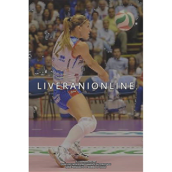Campionato Findomestic Volley Cup Pallavolo Femminile Gara 5 Finale Scudetto Milano 6-06-2011 MC Carnaghi Villa Cortese - Norda Foppapedretti Bergamo nella foto: Francesca Piccinini (Bergamo) foto Roberto Garavaglia - ag. Aldo Liverani sas