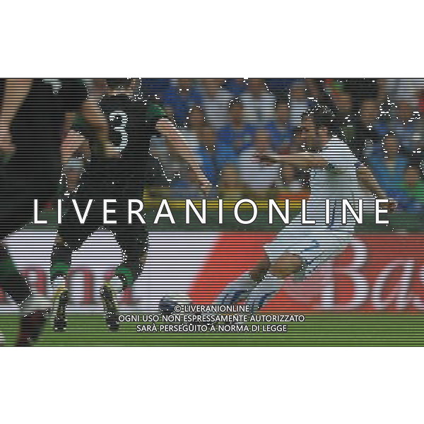 Amichevole Internazionale Liegi (Belgio) - 07.06.2011 Italia-Repubblica d\'Irlanda Nella Foto:occasione di giampaolo pazzini /Ph.Vitez-Ag. Aldo Liverani