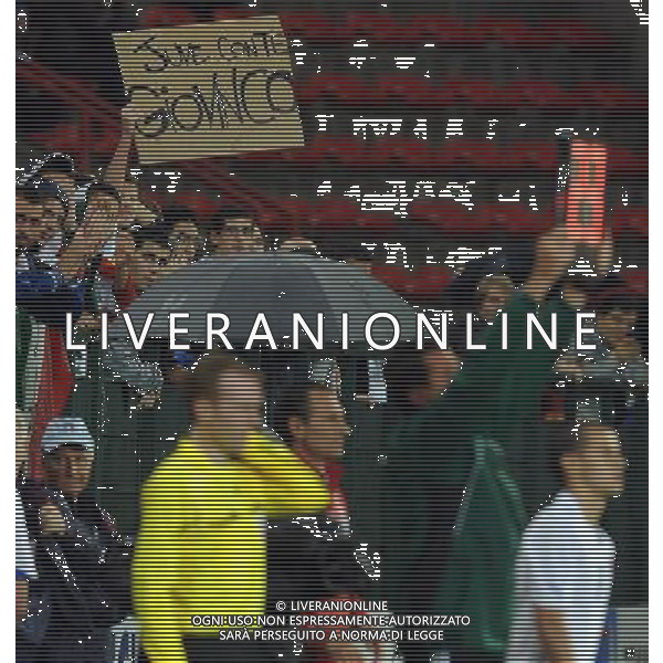 Amichevole Internazionale Liegi (Belgio) - 07.06.2011 Italia-Repubblica d\'Irlanda Nella Foto:tifosi /Ph.Vitez-Ag. Aldo Liverani