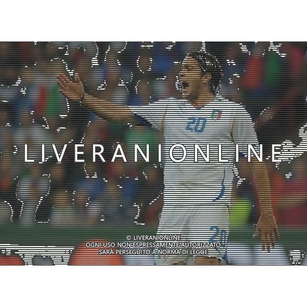 Amichevole Internazionale Liegi (Belgio) - 07.06.2011 Italia-Repubblica d\'Irlanda Nella Foto:matri alessandro /Ph.Vitez-Ag. Aldo Liverani