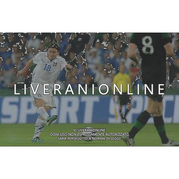 Amichevole Internazionale Liegi (Belgio) - 07.06.2011 Italia-Repubblica d\'Irlanda Nella Foto:occasione di riccardo montolivo /Ph.Vitez-Ag. Aldo Liverani