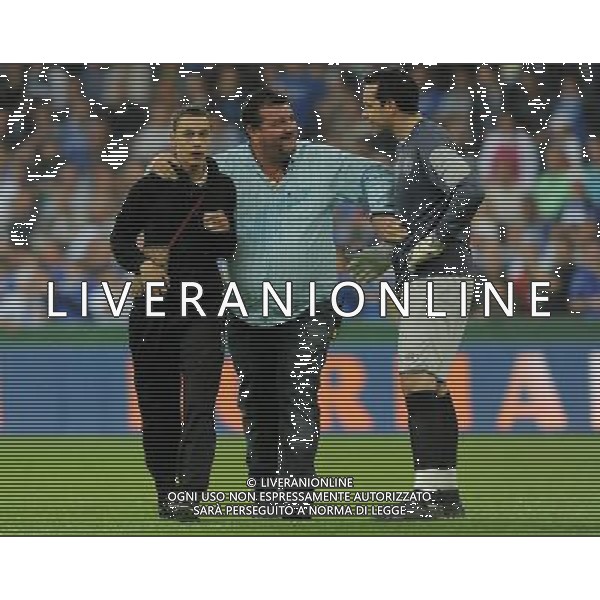 Amichevole Internazionale Liegi (Belgio) - 07.06.2011 Italia-Repubblica d\'Irlanda Nella Foto:invasione di campo /Ph.Vitez-Ag. Aldo Liverani