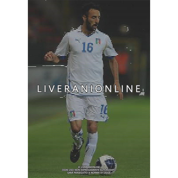 Amichevole Internazionale Liegi (Belgio) - 07.06.2011 Italia-Repubblica d\'Irlanda Nella Foto:Mattia Cassani /Ph.Vitez-Ag. Aldo Liverani