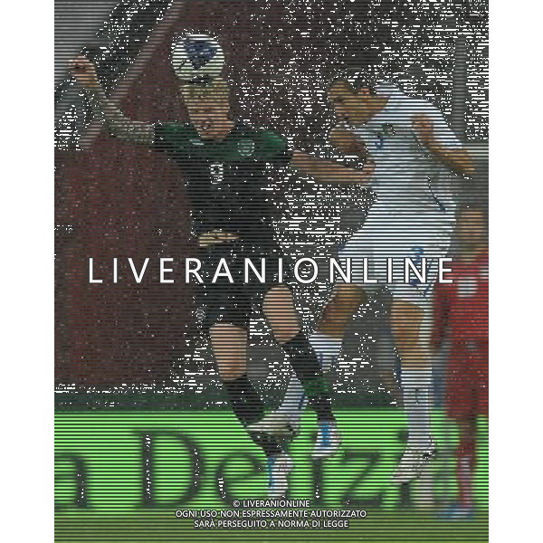Amichevole Internazionale Liegi (Belgio) - 07.06.2011 Italia-Repubblica d\'Irlanda Nella Foto:Giorgio Chiellini-Andy Keogh /Ph.Vitez-Ag. Aldo Liverani