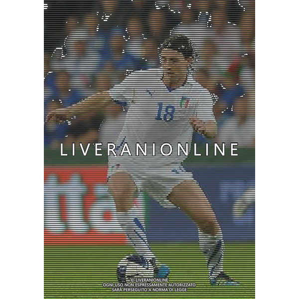 Amichevole Internazionale Liegi (Belgio) - 07.06.2011 Italia-Repubblica d\'Irlanda Nella Foto:Riccardo Montolivo /Ph.Vitez-Ag. Aldo Liverani