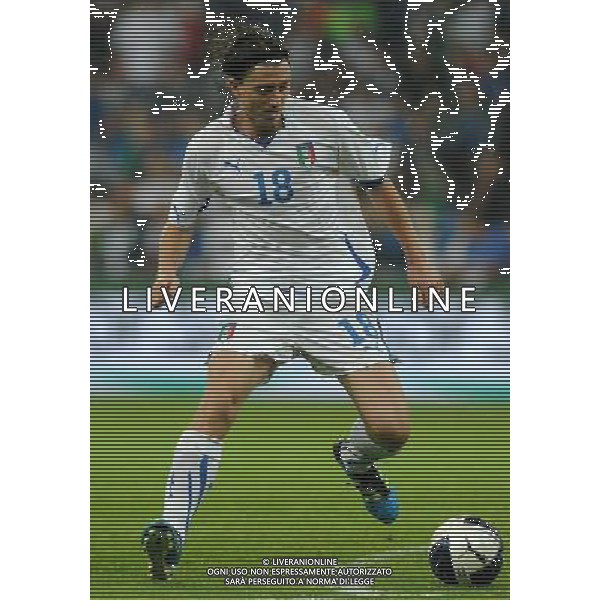 Amichevole Internazionale Liegi (Belgio) - 07.06.2011 Italia-Repubblica d\'Irlanda Nella Foto:Riccardo Montolivo /Ph.Vitez-Ag. Aldo Liverani