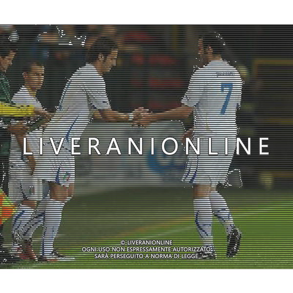 Amichevole Internazionale Liegi (Belgio) - 07.06.2011 Italia-Repubblica d\'Irlanda Nella Foto:Giampaolo Pazzini-Alberto Gilardino sostituzione /Ph.Vitez-Ag. Aldo Liverani