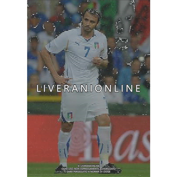 Amichevole Internazionale Liegi (Belgio) - 07.06.2011 Italia-Repubblica d\'Irlanda Nella Foto:Giampaolo Pazzini /Ph.Vitez-Ag. Aldo Liverani