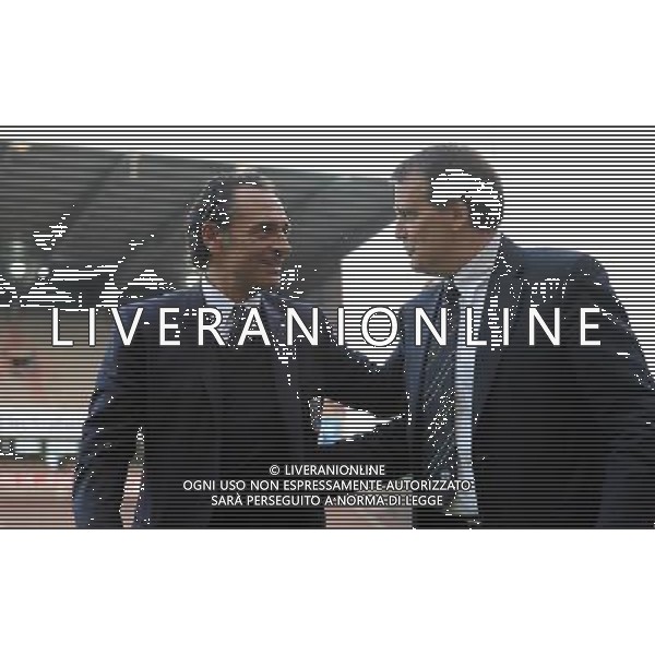 Amichevole Internazionale Liegi (Belgio) - 07.06.2011 Italia-Repubblica d\'Irlanda Nella Foto:Cesare Prandelli-MArco Tardelli /Ph.Vitez-Ag. Aldo Liverani